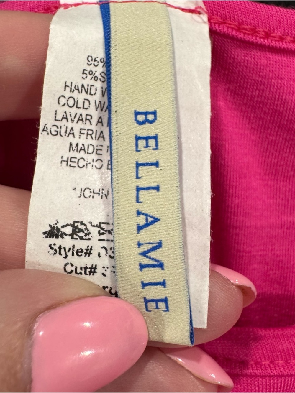 Bellamie Fuchsia Maxi Dress 05-0196 - Picture 7 of 10